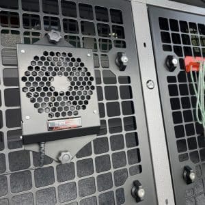 Alternative view of Ventilateur Airflow pour cage de transport